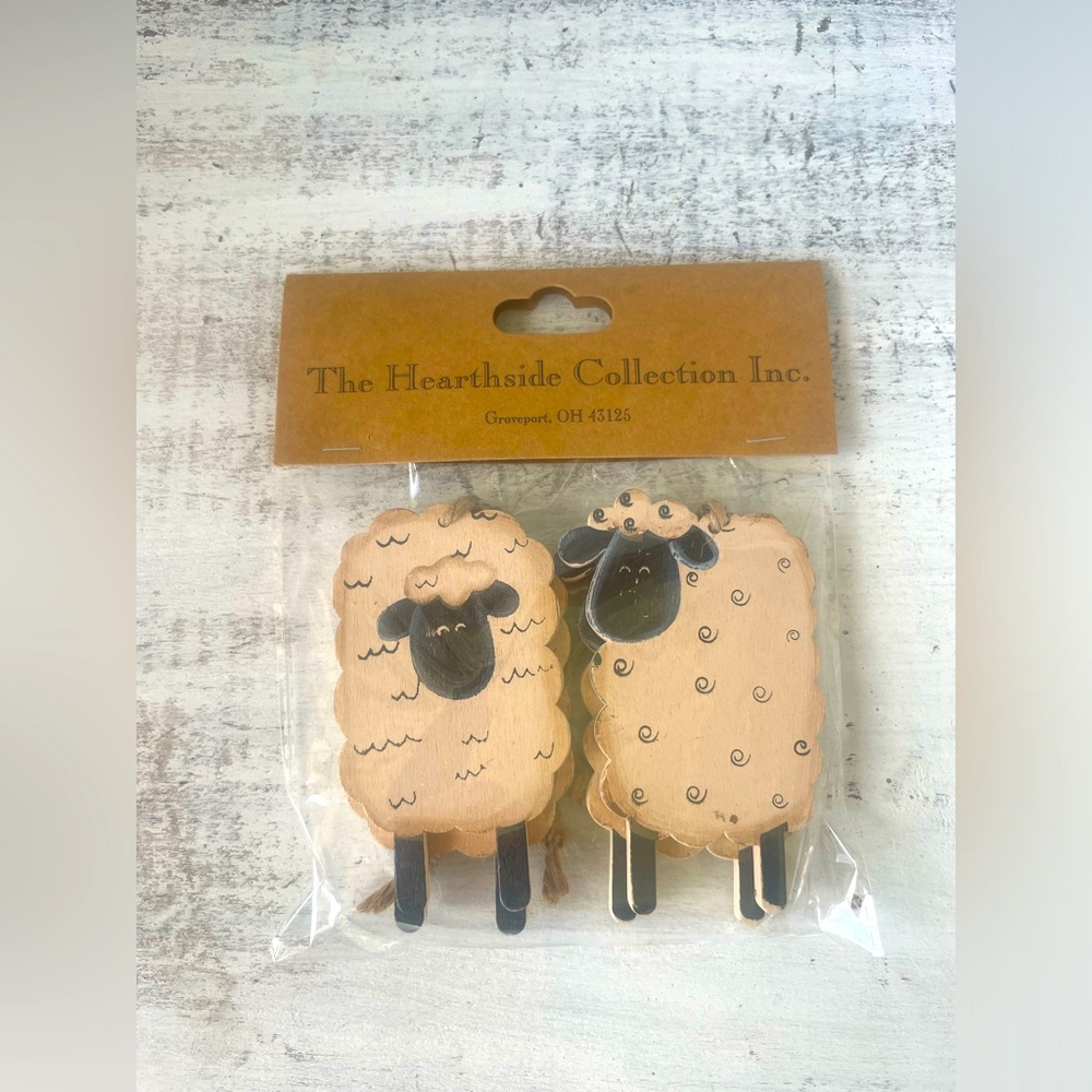 *Sheep Ornaments With Hanger 4/bag
